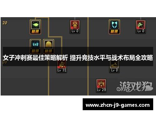 女子冲刺赛最佳策略解析 提升竞技水平与战术布局全攻略