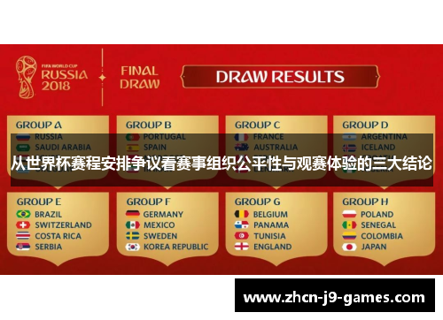 从世界杯赛程安排争议看赛事组织公平性与观赛体验的三大结论